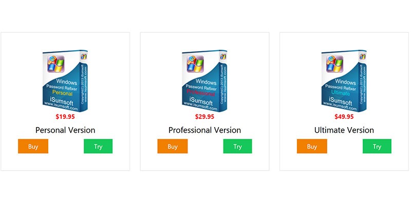 Isumsoft Windows Password Refixer Review Pricing