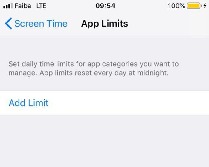 Lock Apps Iphone Settings Screen Time App Limits