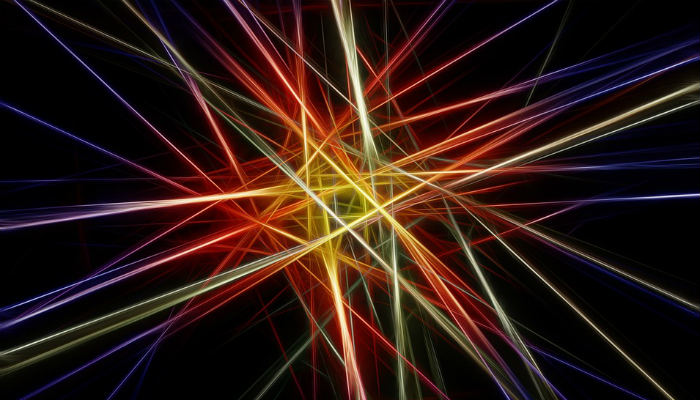 Projector Laserbeams