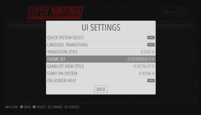 Retropie Tips Uisettings