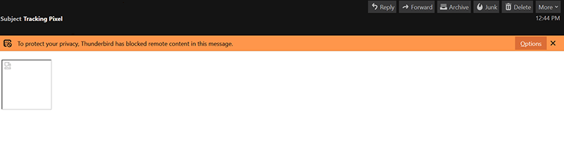 Tracking Pixel Thunderbird Block Third Images