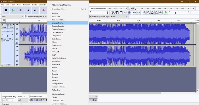Audacity Options Audacity Options