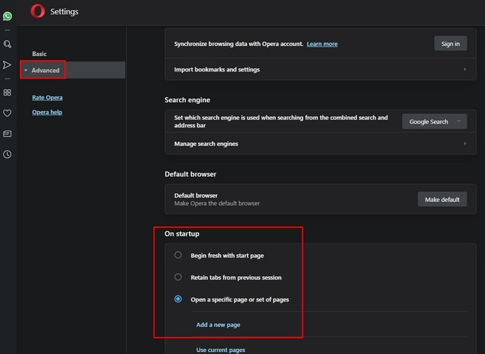Google Opera Google Opera