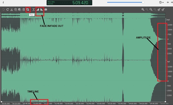 Main Features Ocenaudio Main Features Ocenaudio