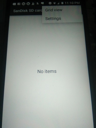Settings Sd Card Settings Sd Card