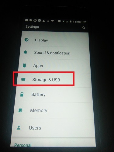 Storage And Usb Android Phone Storage And Usb Android Phone