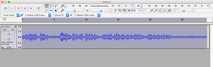 Audacity Noise Removal Application Selection