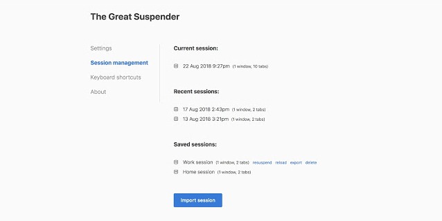 Best Chrome Extensions Great Suspender
