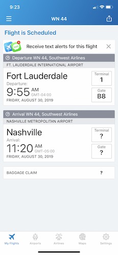 Check Flights Iphone Apps Theflighttracker