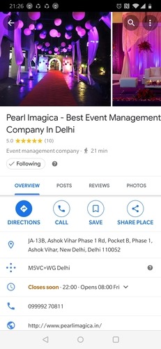 Google Maps Follow Event Option