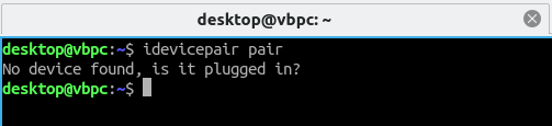 Idevicepair Command Idevicepair Command