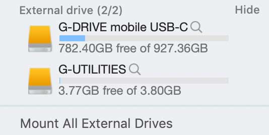 Iboysoft Drive Manager Drive List