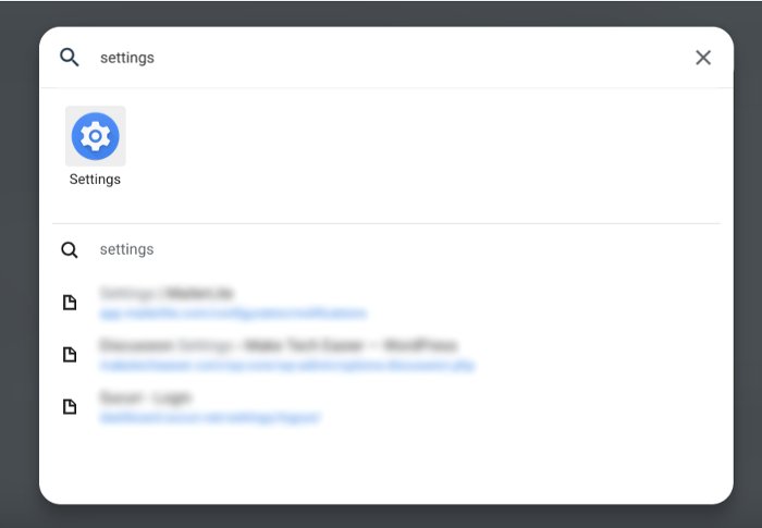 Install Firefox Chromebook Open Settings