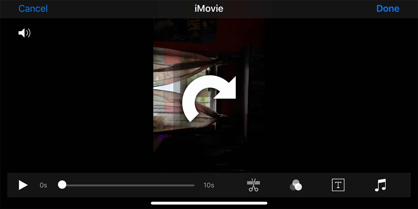 Rotate Video On Iphone Imovie