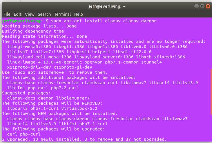 Scan Server Install Clamav Scan Server Install Clamav