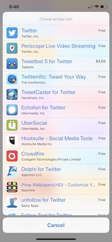 Shortcuts Apple Icons
