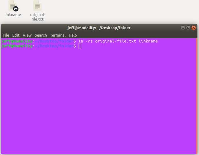 Symlinks Ln Rs 2 Hecho