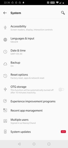 Talkback Accessibilty Option Talkback Accessibilty Option