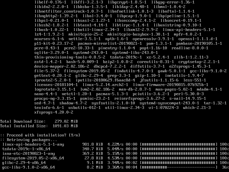 Arch Linux Installation