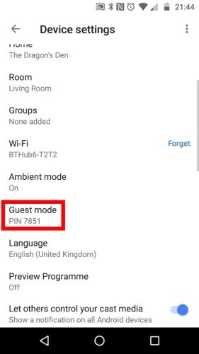 Chromecast Wifi Guest Chromecast Wifi Guest