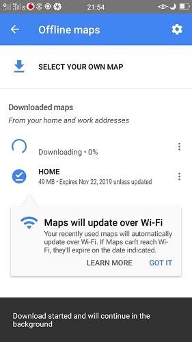 Download Offline Maps Background