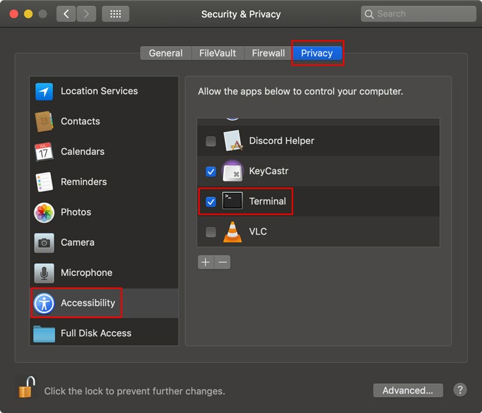 Increase Brightness Terminal Mac System Preferences
