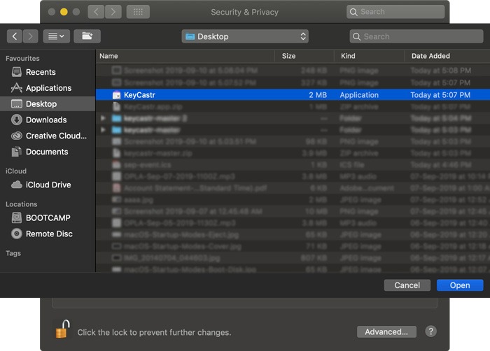 On Screen Keyboard Presses Mac Keycastr App