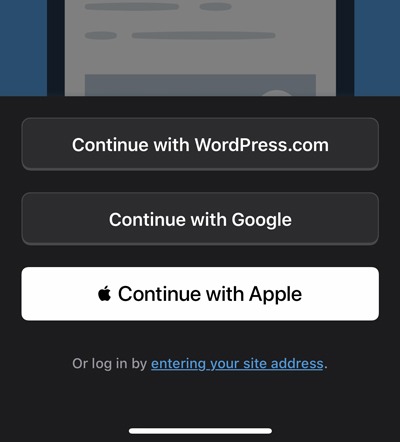 Sign In With Apple Continue With Apple
