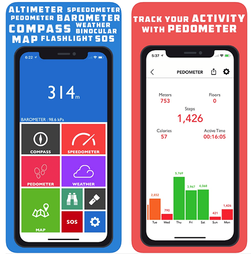 Altitude Apps Altimeter