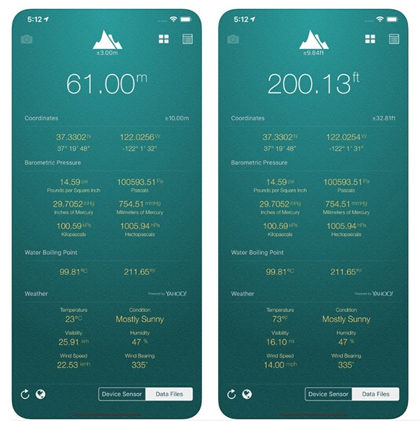 Altitude Apps My Altitude