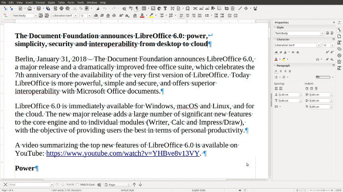 Best Open Source Software 2019 Libreoffice