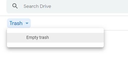 Clean Google Storage Empty Trash Clean Google Storage Empty Trash