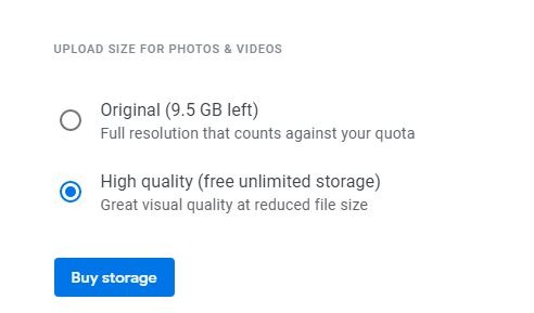 Clean Google Storage Photos Upload Size Clean Google Storage Photos Upload Size
