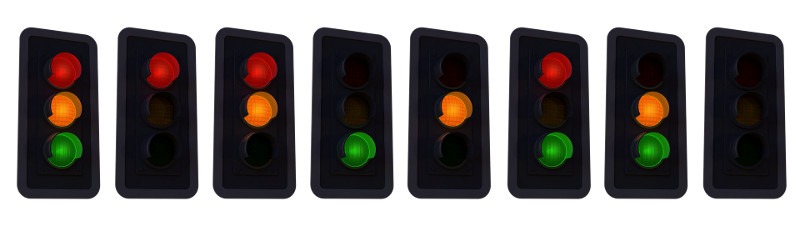 Ionice Traffic Lights