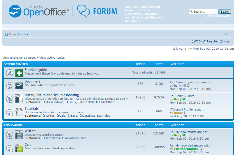 Libreoffice Vs Openoffice Community Support Openoffice