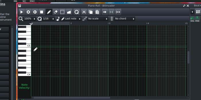 Lmms Song Piano Roll