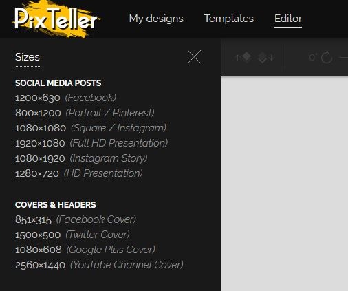 Pixteller Social Presets