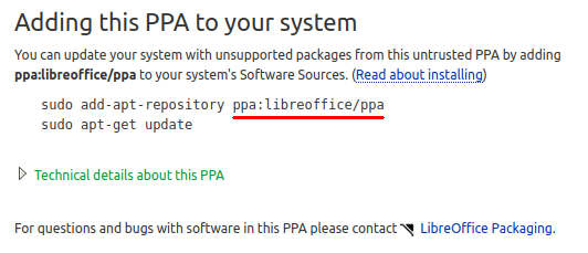 Remove Ppa Find Ppa Name On Launchpad