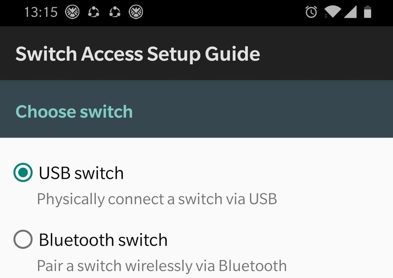 Switch Access Type Of Switch Option