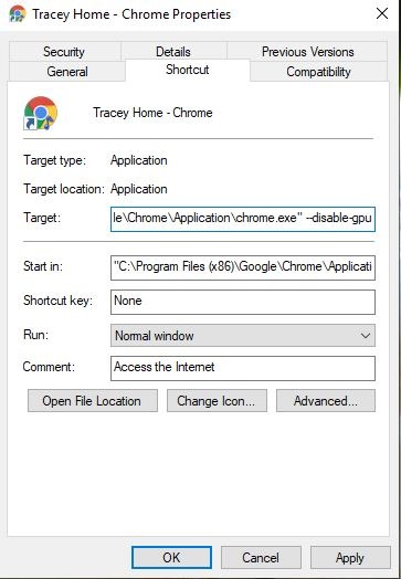 Chrome Black Screen Hardware Acceleration Target