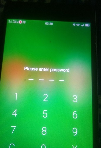 Enter Pin Android Phone