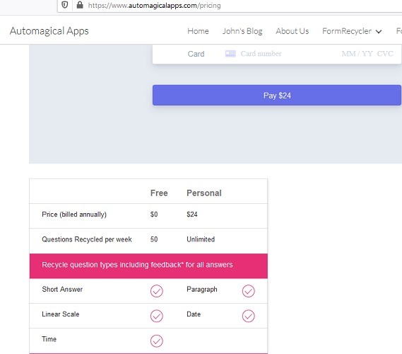 Form Recycler Paid Version Form Recycler Paid Version