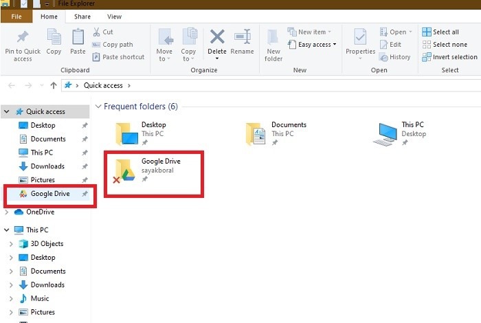 Google Drive Location In Computer