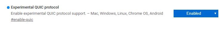 Http3 Chrome Flags