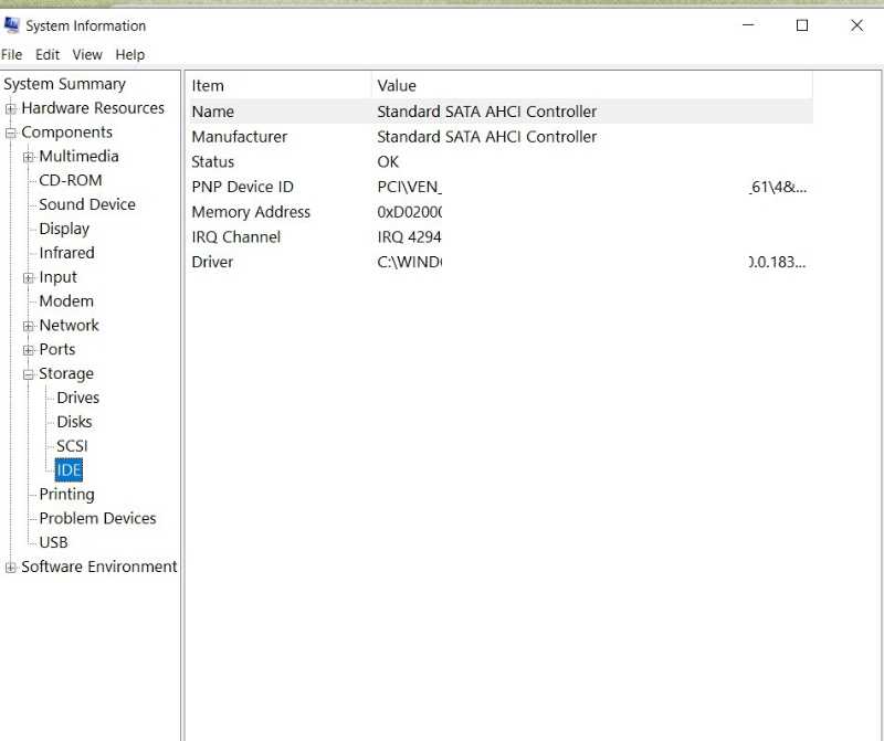 Install New Ssd System Information