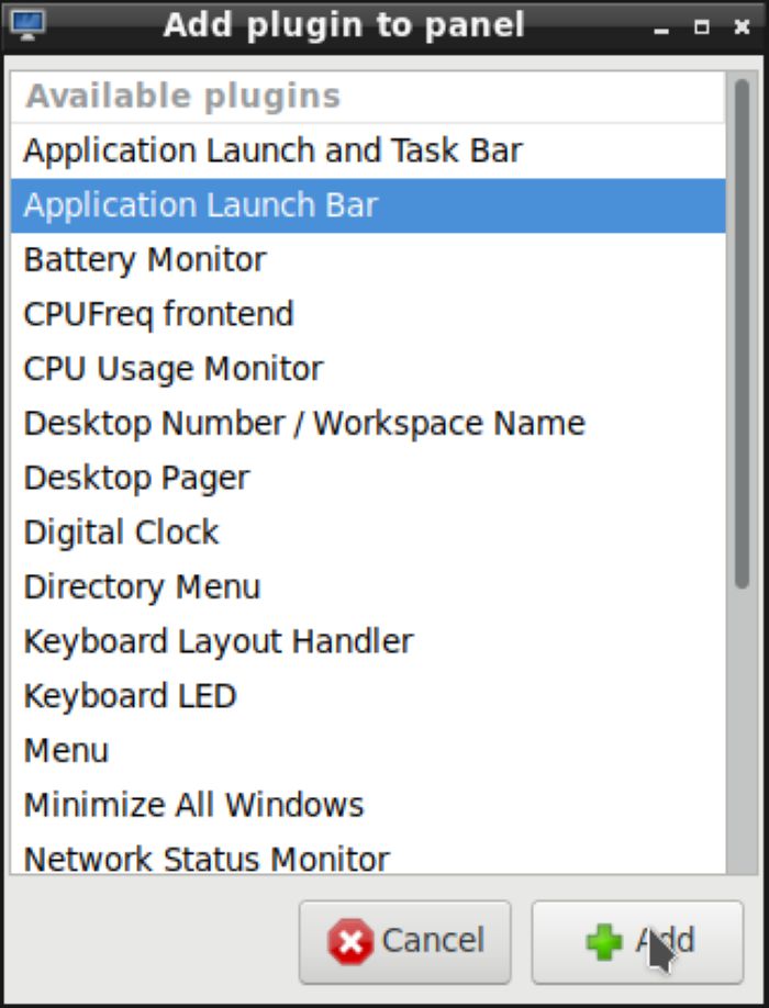 Lxde Panels As Launchers Application Launch Bar