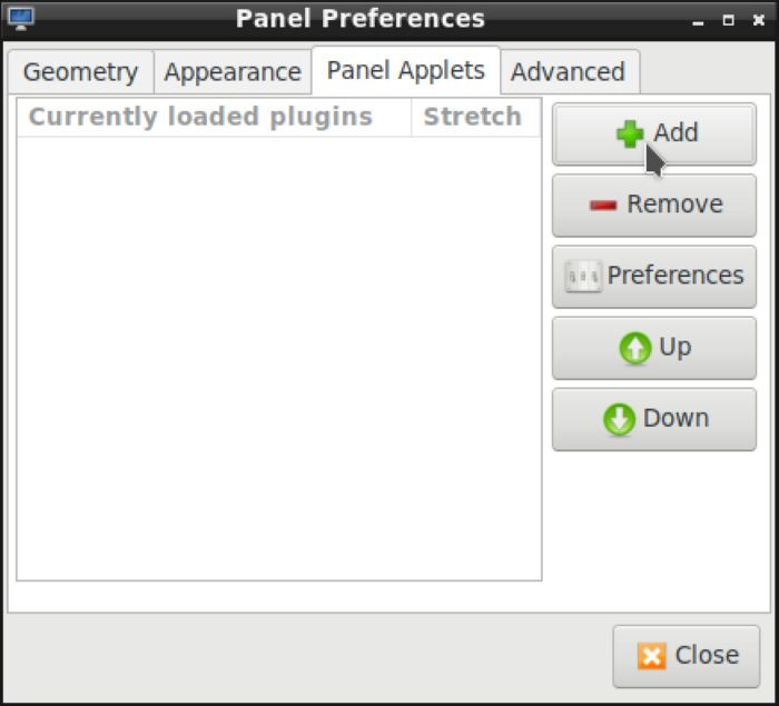 Lxde Panels As Launchers Panel Applets
