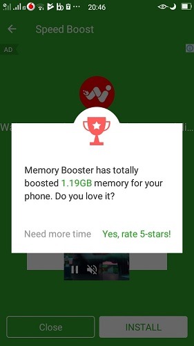 Memory Booster Memory Improvement