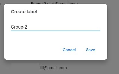 Naming A Group In Labels Gmail