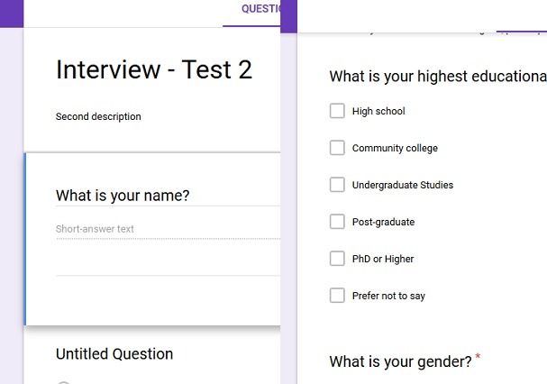 Questions Recycled Using Form Recycler Questions Recycled Using Form Recycler